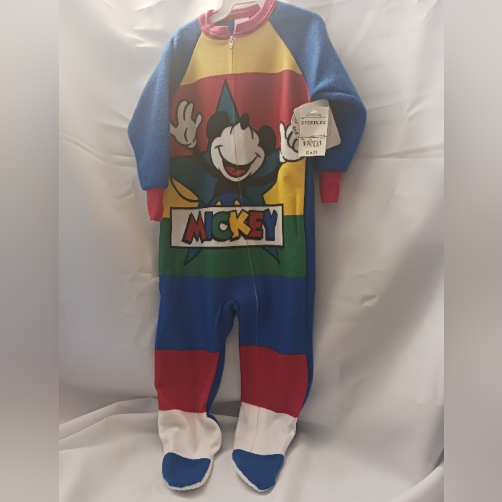NWT Mickey Mouse Tobbler All in One Size 3 Panjama